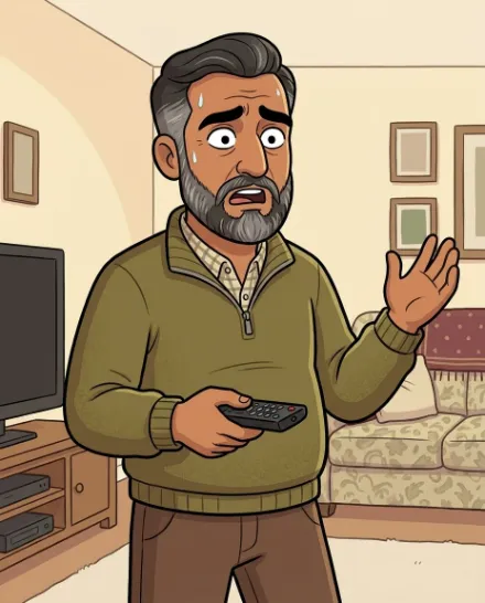 Dad shocked